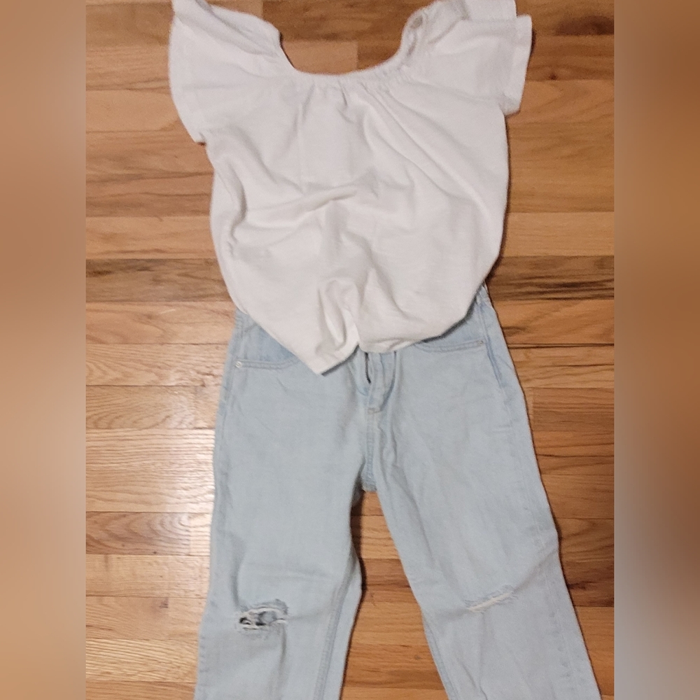 Girls Old Navy Top & Jeans